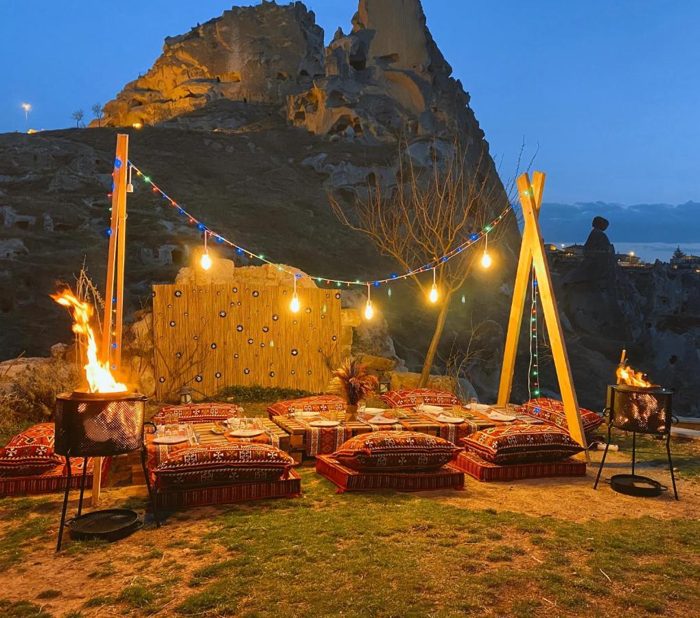 Anatelein Cave Hotel Üçhisar Esterno foto